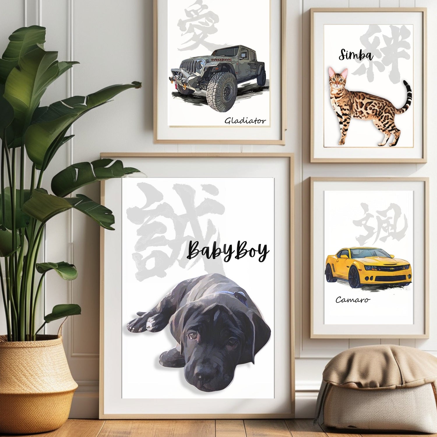 Kanji × illustration