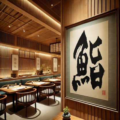 Custom Japanese Calligraphy Art: Personalized Kanji Name Gift